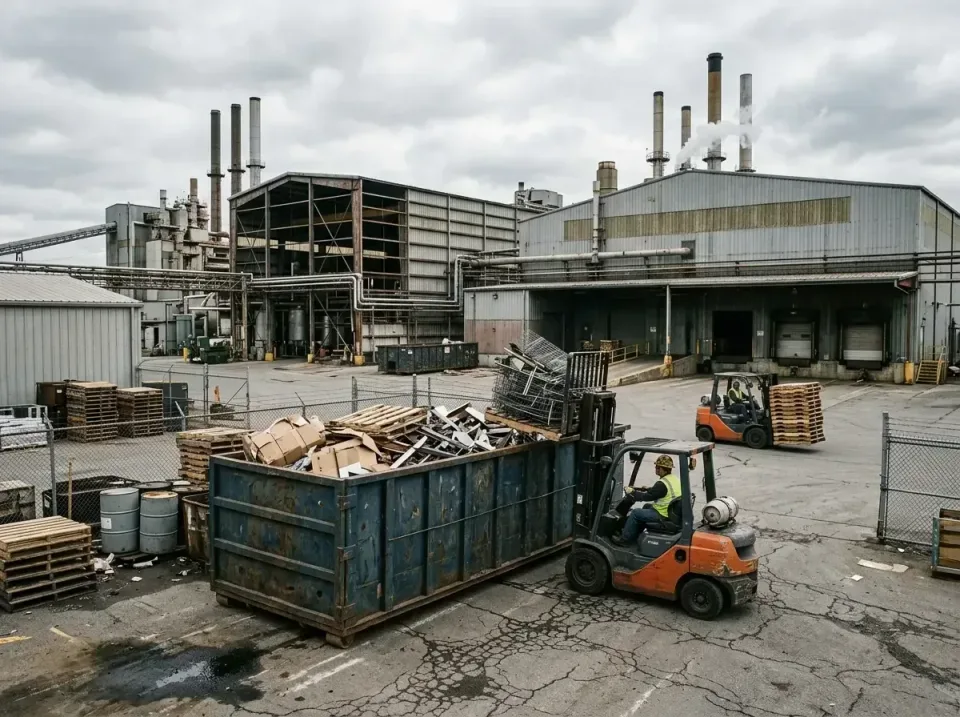 industrial-factory-scrap-conta-003 — frequently asked questions, Cheap Roll-off Dumpster Rentals in Sun City Center, FL